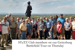 Group on Battlefield tour captioned